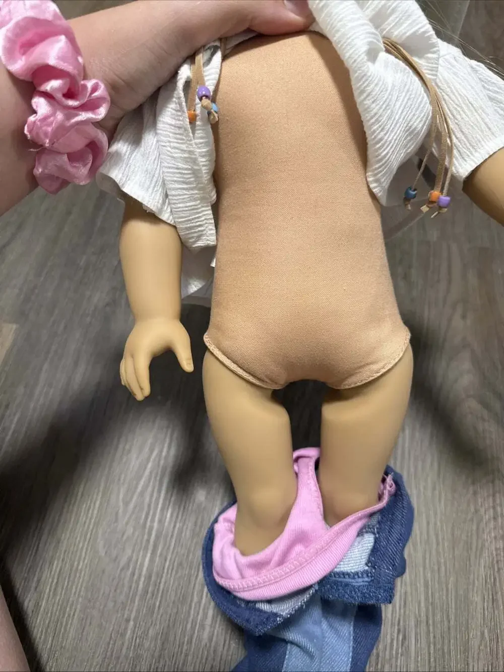 American Girl Julie Albright Doll Original Meet Outfit Pleasant Company Head